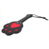 Kinky Puppy Paddle Patte 28 x 13cm Noir-Rouge